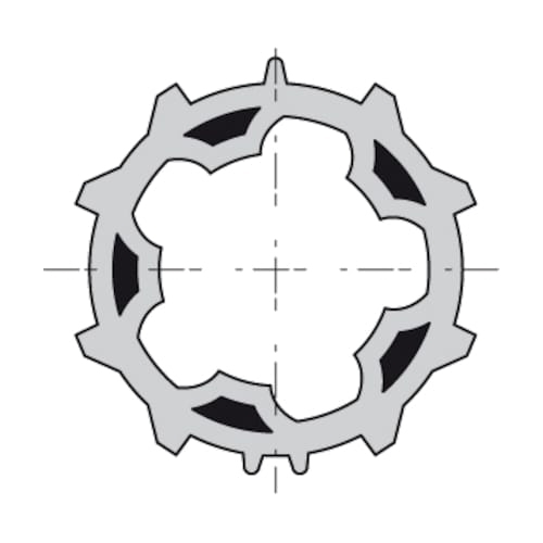 Ruota Lt50 Tubo Zf54 SOMFY 9410423A