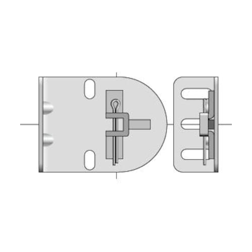 Supporto Operatore Da Avvitare Zincato SOMFY 9410665A