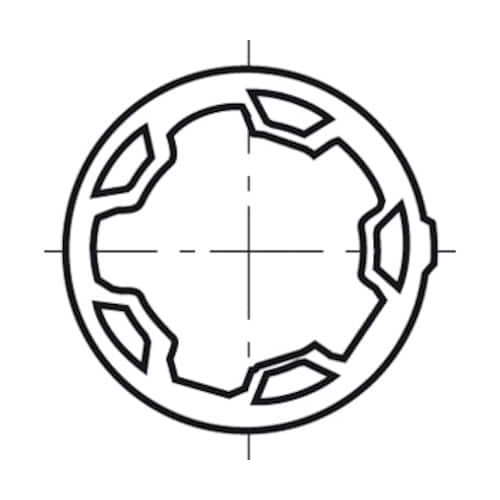 Ruota Lt50 D51X1,5 SOMFY 9704080A