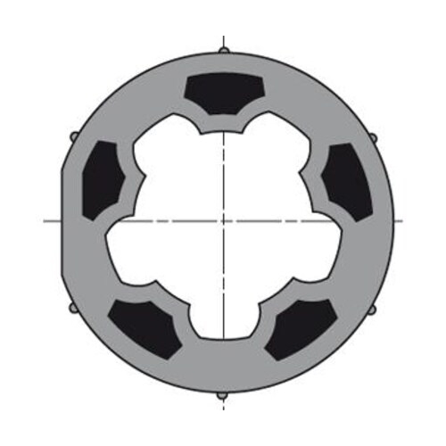 Ruota Lt Tubo Tondo 60X1,5 SOMFY 9751013A