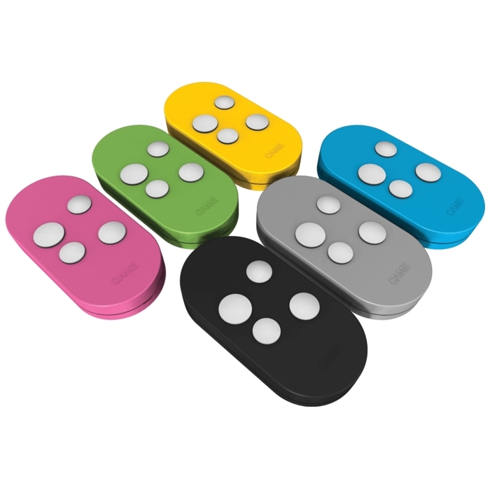 Kit Confezione 6 Telecomandi Trasmettitori Rolling Code CAME TOPD4RXM 8K06TS-001 Fuori Produzione