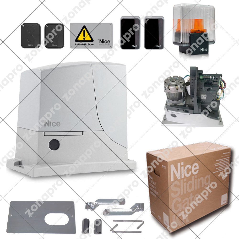 Kit Per Automazione Cancello Scorrevole Fino a 600Kg 230v NICE ROX600KCE ROX 600 Fuori Produzione
