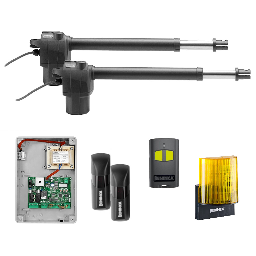 Kit Automazione Per Cancelli a Battente BILL 4024 BENINCA' KBILL4024 959002418 24v