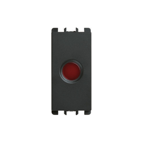 Diffusore Rosso, 1 Modulo, Nea, Antracite URMET 10282