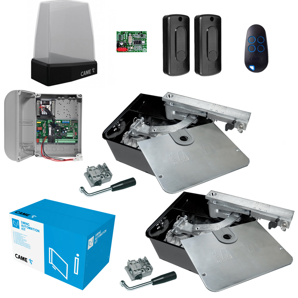 Kit Automazione Per Cancello Anta Battente CAME U1901ML FROG-A Interrato 230V