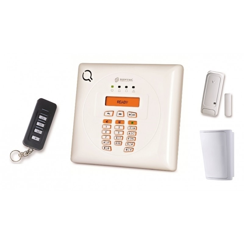 Kit Sistema Allarme Completo BENTEL BW30-K Antifurto Antintrusione Via Radio Wireless
