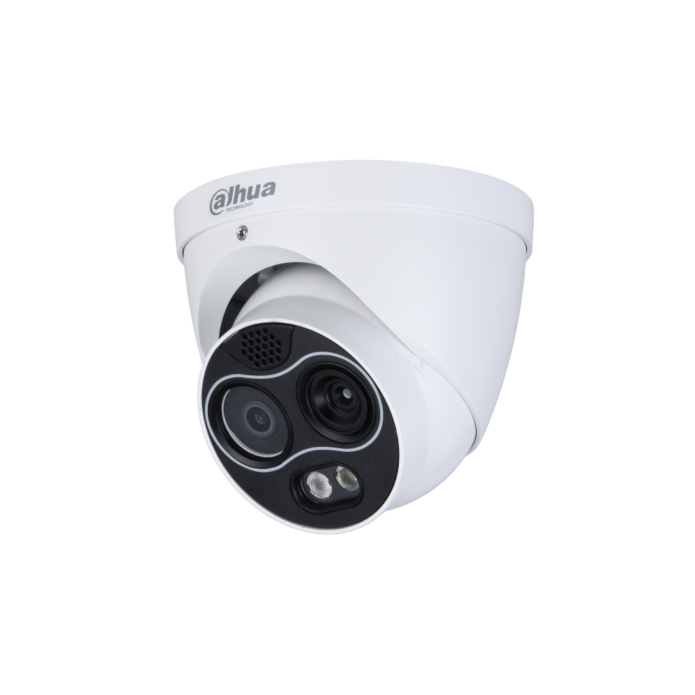 Eyeball Termica Ibrida Ip Ai 256X192/4 Mp 2/2 Mm Temp. 24V DAHUA TPC-DF1241-TB2F2-DW-DC24V-S2