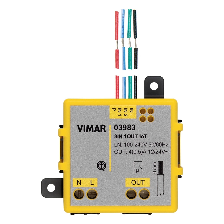 Modulo 3In 1Out Connesso Iot VIMAR 03983