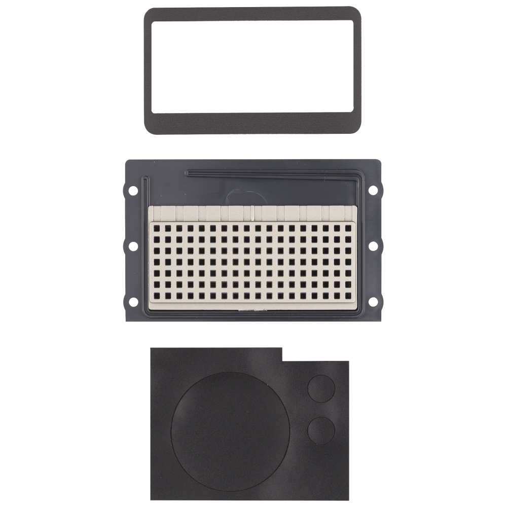 Griglia Audio Steely Vers. Audio Video VIMAR R283