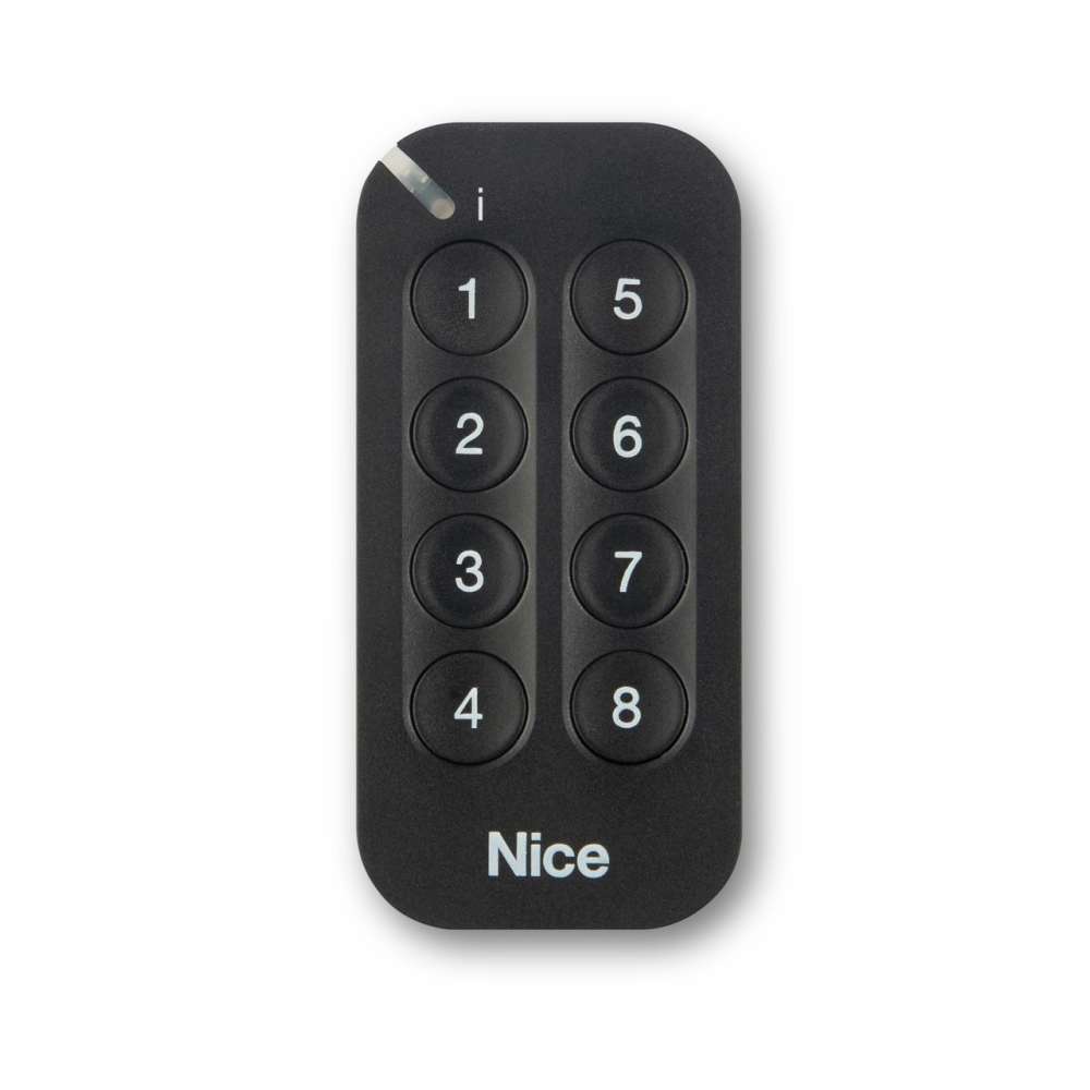 Telecomando Radiocomando Trasmettitore 8 Canali 433,92 Mhz NICE MYGO BD MYGO8BD Bidirezionale