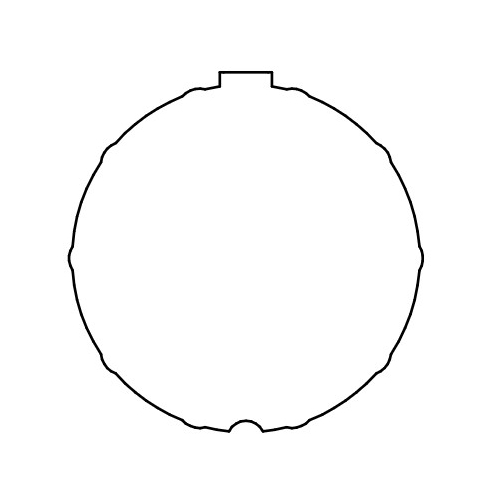 Adattatore Ogiva 50X1,5 Ruota + Corona NICE 131.169901