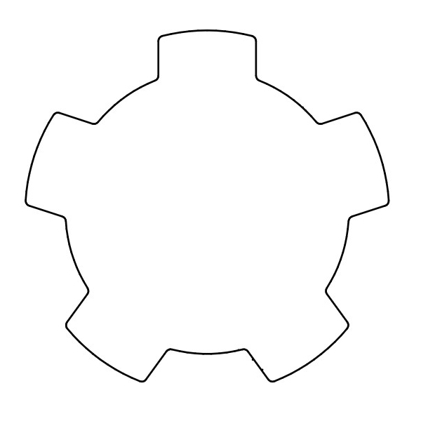 Adattatore Ogiva 34,3 Ruota NICE 230.280001