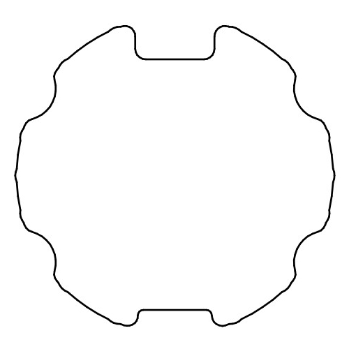 Adattatore Ogiva 63X1 Ruota + Corona NICE 230.310001