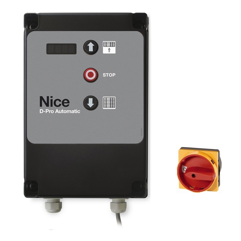 Centrale Di Comando Per Sistemi Di Automazione Porte Industriali NICE D-PRO AUTOMATIC NDCC1002 400v