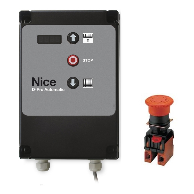 Centrale Di Comando Per Sistemi Di Automazione Porte Industriali NICE D-PRO AUTOMATIC NDCC1201 230v