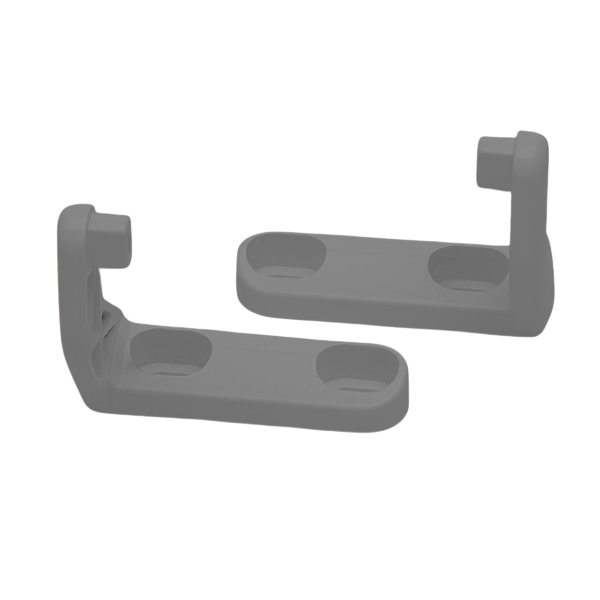 Coppia Staffe Di Supporto Standard Per Kato 305 Grigio NEKOS 4010044G