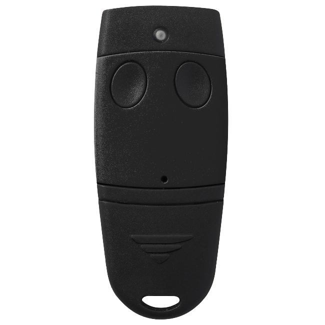 Telecomando Radiocomando Trasmettitore 2 Funzioni Canali CARDIN TXNOIRE2 433 MHz Rolling Code