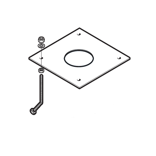 Kit Installazione Piastra CARDIN 999268 Ricambio 710/EL302C 710/EL313C 710/EL402C 710/EL413C