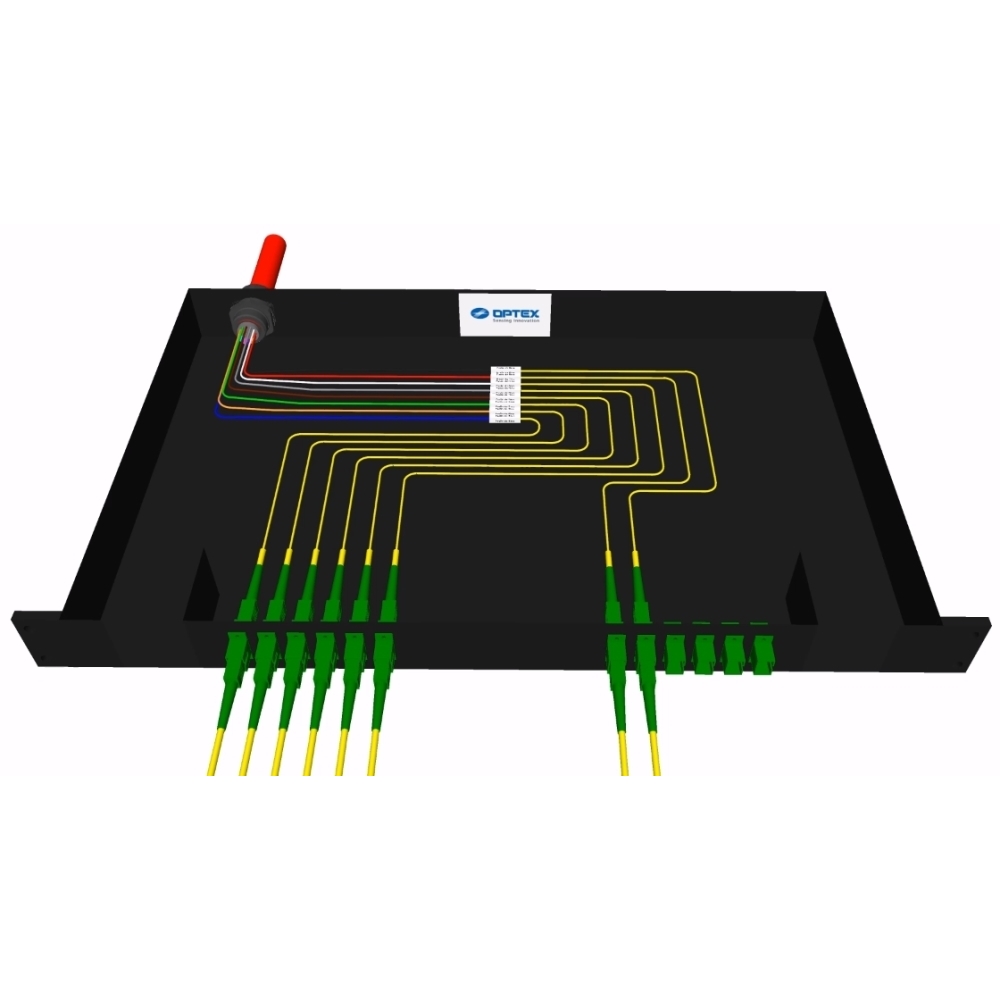 Kit Per Apu Montate Su Rack OPTEX RACK-MOUNT PATCH PANEL KIT P26000646