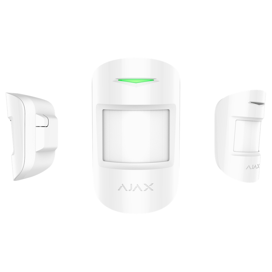 Rilevatore Di Movimento Wireless Bianco Ajax Motionprotect Plus 38198 AJMPP MPP