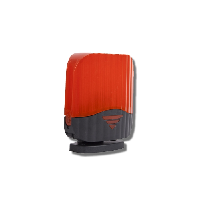 Lampeggiatore Lampeggiante Led 24V 230V Arancione Con Antenna CARDIN ICON