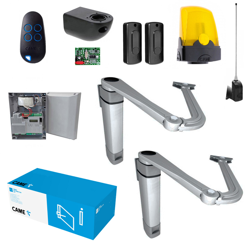 Kit Automazione Per Cancello Battente CAME STYLO-ME Irreversibile 24V Braccio Snodato