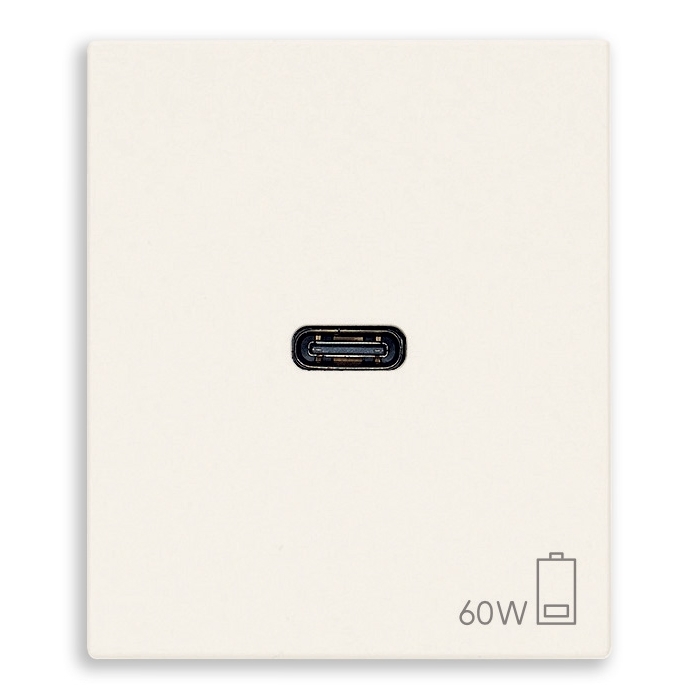 Alimentatore Usb C 60W Pd Bianco VIMAR 30298.60B