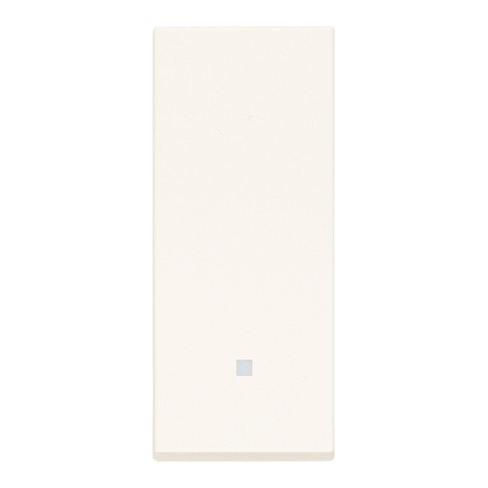 Tasto 1M Allineato Neutro Bianco VIMAR 31481.B