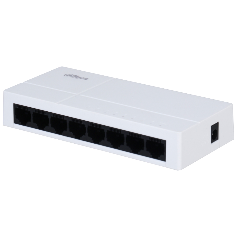 Switch Unmanaged 8 Porte Gigabit, Case Plastico DAHUA SG1008L