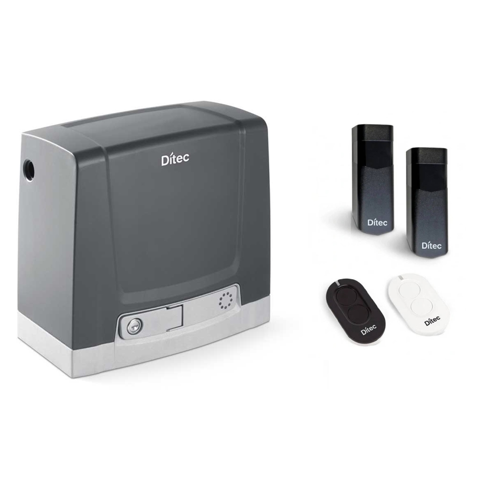 Kit Automazione Con Operatore Neos 500G Per Cancelli DITEC DITNEOS500GLS Fino A 500 Kg