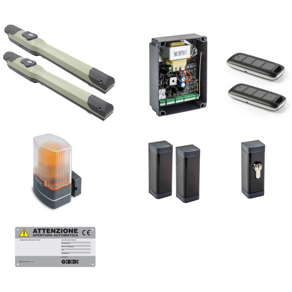 Kit Automazione Per Cancelli A Battente Serra 321 GIBIDI K321BFL