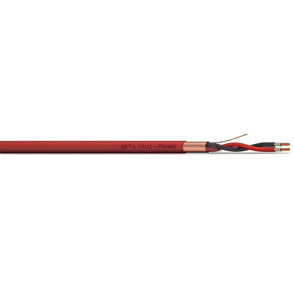 Cavo Fire 2X1,50 Ph30-Ph120 Schermato Lszh Matassa 100 Mt BETA CAVI FRHRR2150 FRHRR2150SF100