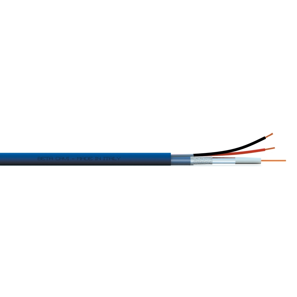 Cavo Video Coax 8035+2X0,75 Lszh Eca Bobina 1000 Mt BETA CAVI HD 8207 HD8207WR1000