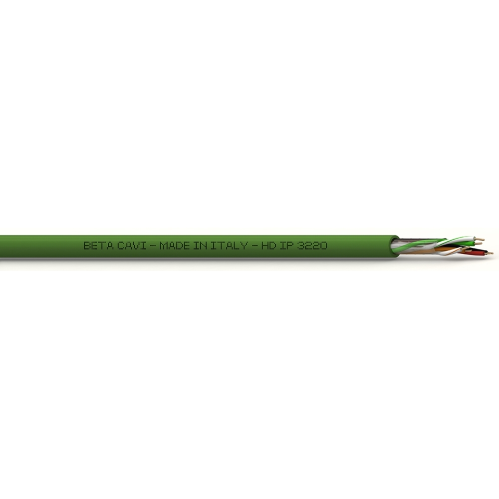 Cavo U/Utp Video Hd-Ip 3220 Cca S1Bd1A1 Matassa 200 Mt BETA CAVI HD IP 3220 C HDIP3220CSF200