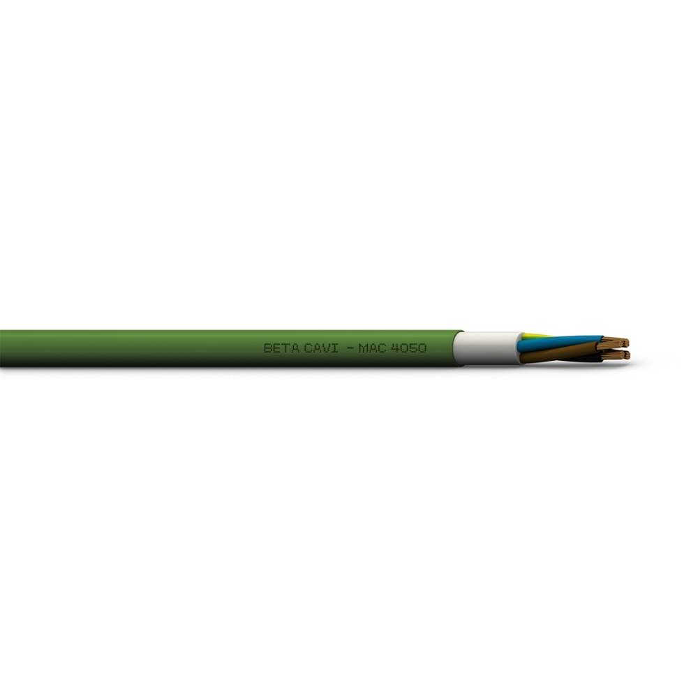 Cavo Automazione Cancelli 3X1,50 Eca Matassa 100 Mt BETA CAVI MAC 3G150 MAC3G150SF100 Per Cancelli Automatici