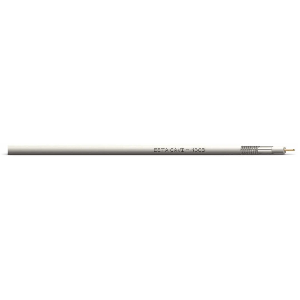 Cavo Impianto Tv Coax N44 Pvc 75Ohm Eca Scatola 100 Mt BETA CAVI N44 N44EP100