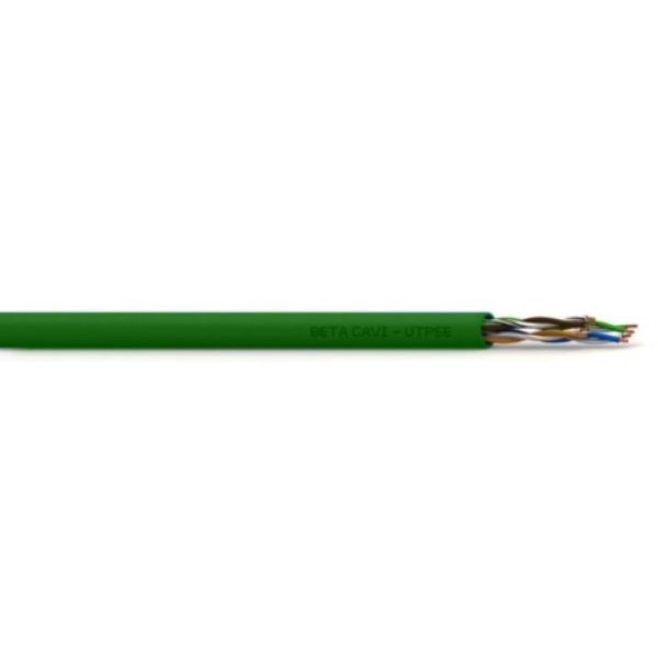 Cavo Dati U Utp 5E Lszh B2Ca S1Ad1A1 Bobina 500 Mt BETA CAVI BNUU5E-B BNUU5E-BWR500