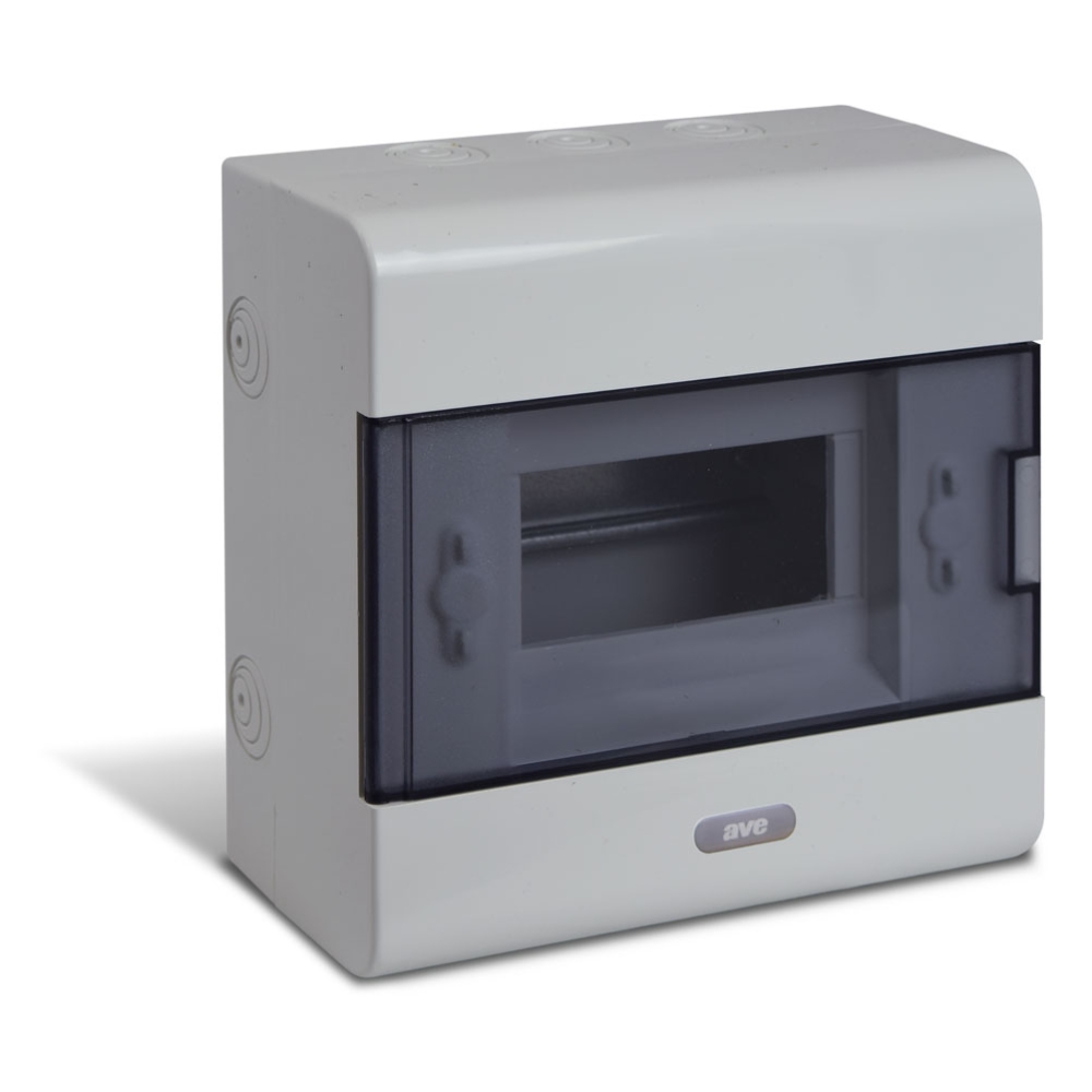 Quadro Ip40 Da Parete 6 Moduli Din AVE Q4006N