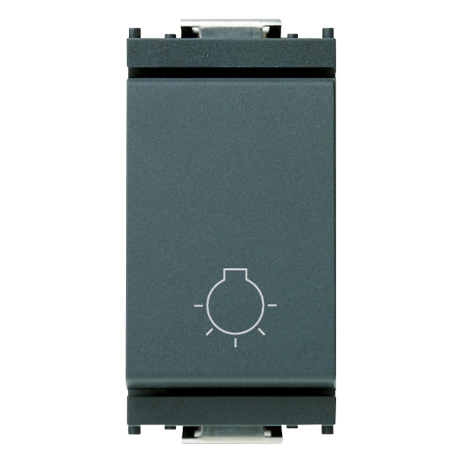 Pulsante 1P No 10A Luce Grigio VIMAR 16081