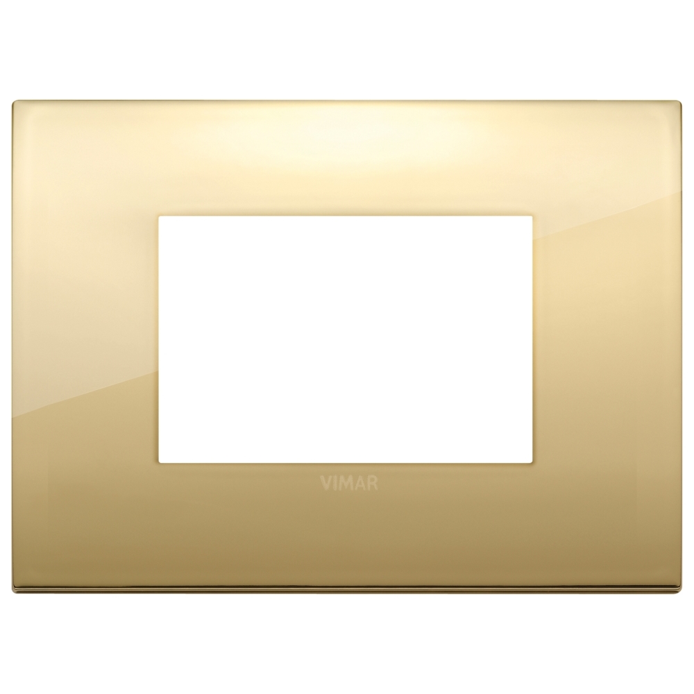 Placca Classic 3M Oro VIMAR 19653.07