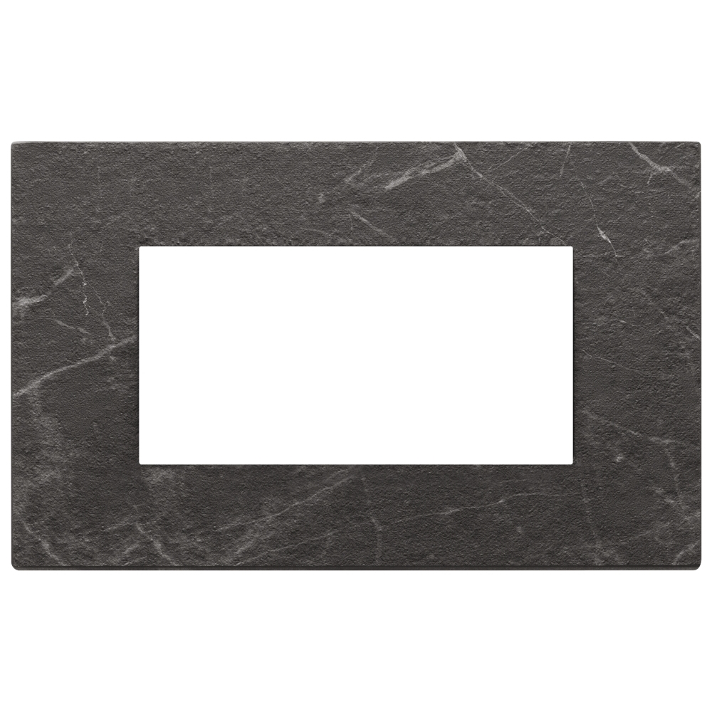Placca 4M Nero Marquina VIMAR 22654.53