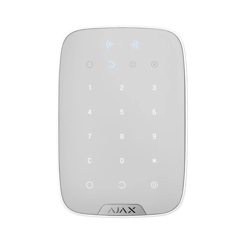 Tastiera touch wireless AJAX KeyPad S Plus Jeweller 70224.83.WH1 70224 Bianco