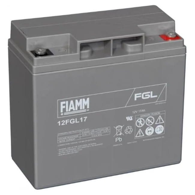 Batteria Fgl 12V 17Ah FIAMM 12FGL17