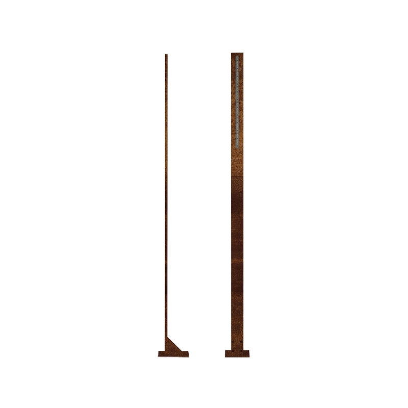 Lampada A Led Per Il Giardino Colore Corten H=986 Mm KEY AUTOMATION TOWER STIKTC 900STIKTC