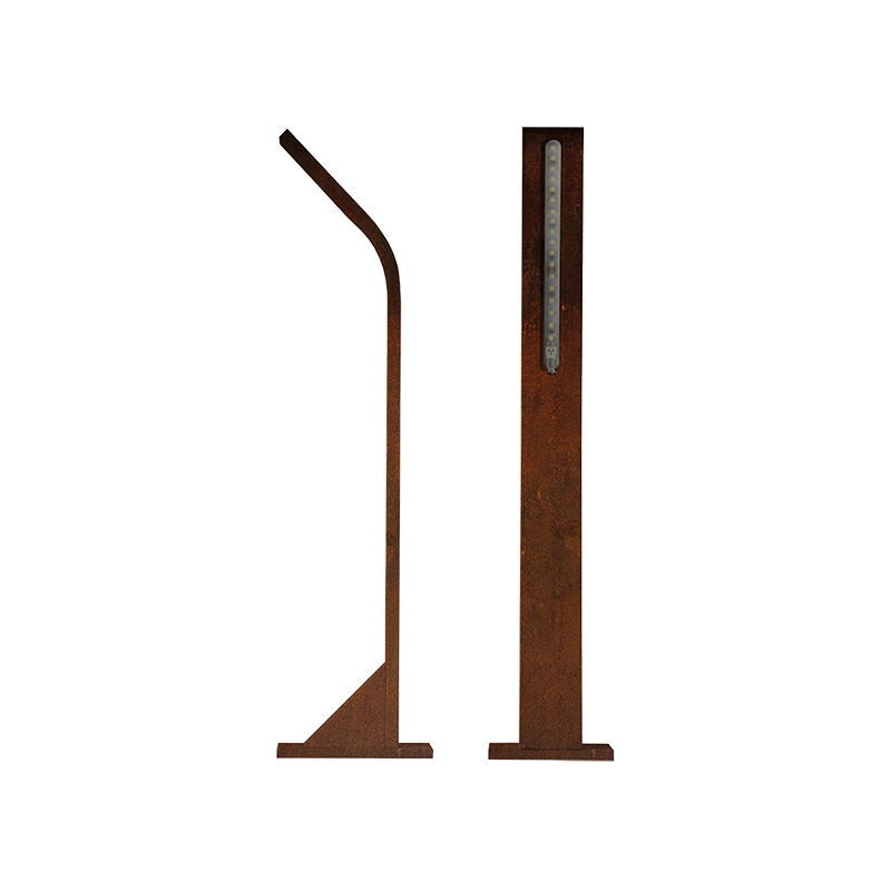 Lampada A Led Per Il Giardino Colore Corten H=404 Mm KEY AUTOMATION STIK S UP STIKUC 900STIKUC