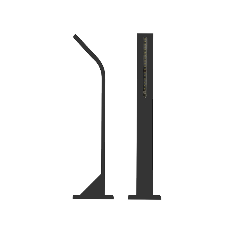 Lampada A Led Per Il Giardino Colore Grigio Ral 7016 H=404 Mm KEY AUTOMATION STIK S UP STIKUD 900STIKUD
