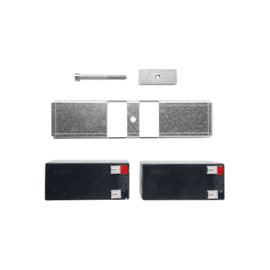 Kit Batterie Di Emergenza Composto Da 2 Batterie 12 V - 1,2 A KEY AUTOMATION LEV2 900LEV2