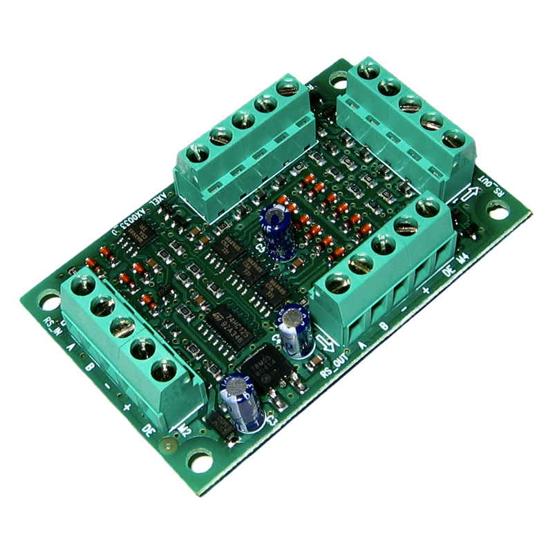Interfaccia Abbinabile Al Modulo Iso 485 Per Aumentare Il Numero Delle Dorsali Isolate VENITEM MPX-485