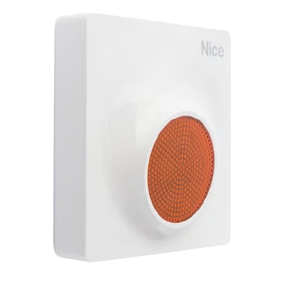 Sirena Radio Bidirezionale Dual Band Per Esterno NICE MNSSH Allarme Antifurto Antintrusione