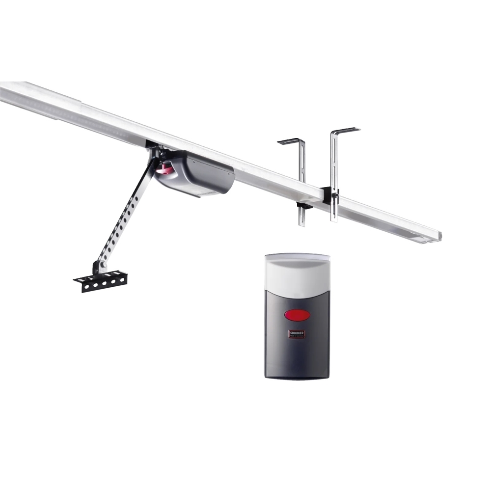 Kit Automazione A Traino SOMMER DUO VISION 650 S3 YS15001-00009 Per Porte Da Garage Sezionali Basculanti